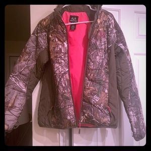 RealTree Camo Zip-Up Jacket Size Med (38-40)